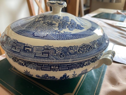 Vintage wedgewood blue and - blue,