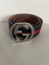 VINTAGE DOUBLE G GUCCI BELT 