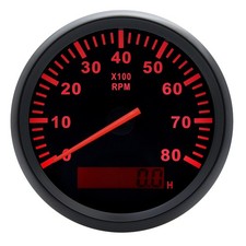 85mm 0-8000RPM Tachometer Rev