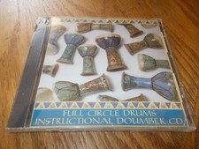 FULL CIRCLE DRUMS - INSTRUCTIONAL DOUMBEK CD BRAND NEW SEALED