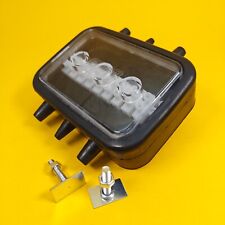 10 Way Junction Box Rubber Waterproof Block for Towing Trailer Caravan 12V & 24V