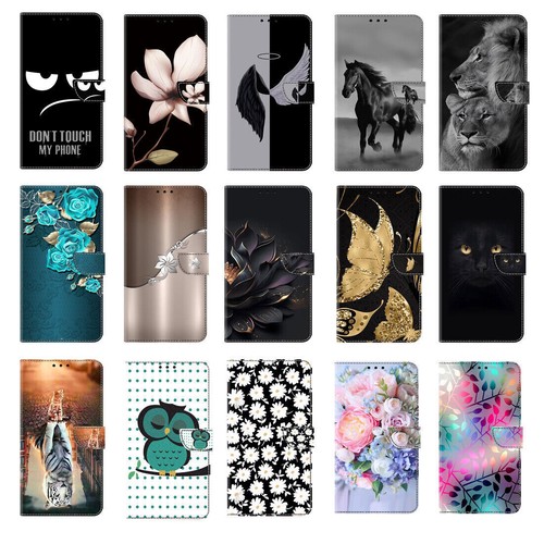 Flip painted card wallet phone - flip,