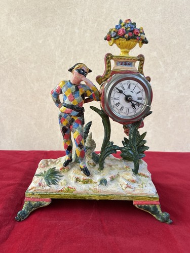 Rare antique harlequin alarm - rare,