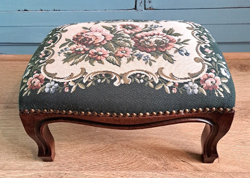 Beautiful vintage footstool - beautiful,