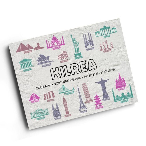Print kilrea coleraine - a4,