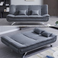 Faux Leather Fabric Sofa Bed