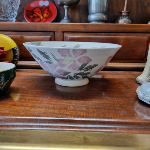 Conwy studio pottery - studio, bowl