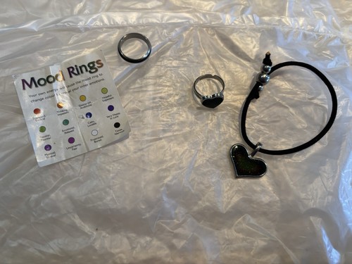Mood rings and - 2, bracelet