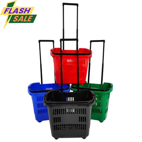 New plastic shopping basket - new,