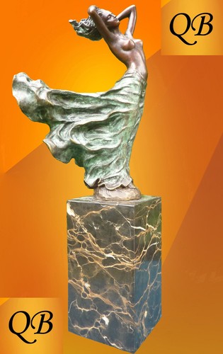 Art deco bronze - deco, figurine