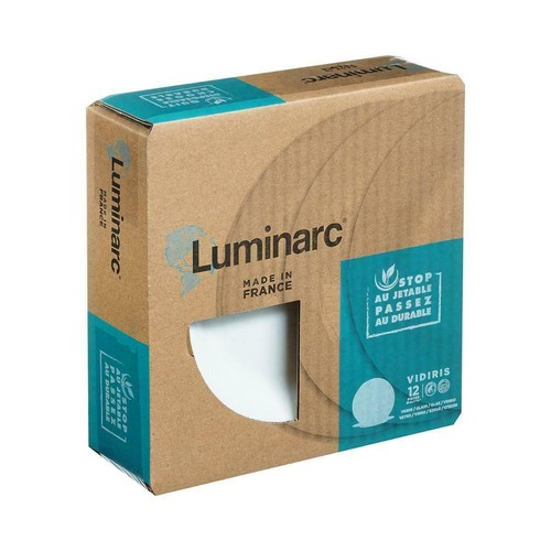 Luminarc 12pc vidiris dinner - vidiris,
