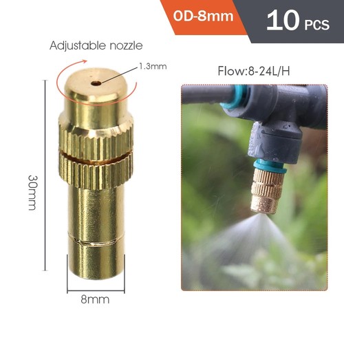 Brass misting nozzle - misting,