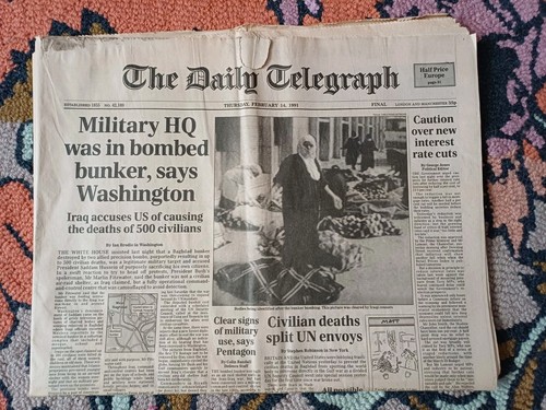 Daily telegraph 14th feb 1991 - daily,