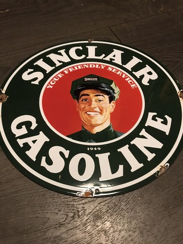 Vintage style sinclair - style,