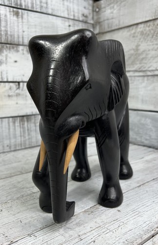 Large carved dark - carved, wood