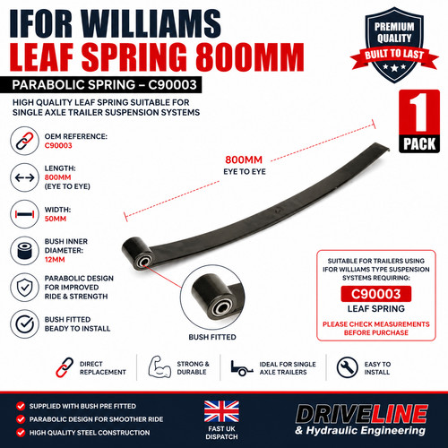 Ifor williams leaf spring - williams,