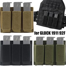 US Pistol Triple Mag Pouch 9mm