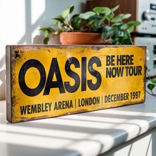 Oasis Wembley Arena 1997 Sign