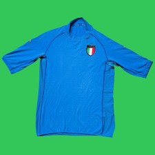 Vintage Italy Football Shirt 2002 Kappa Home Jersey Men's XL