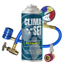 ClimaSet Air Conditioner Refill, R134a refrigerant Kit, air conditioner, 1694 g
