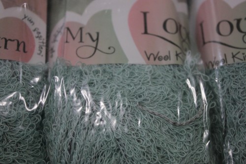 Looped knitting yarn - knitting, 525g