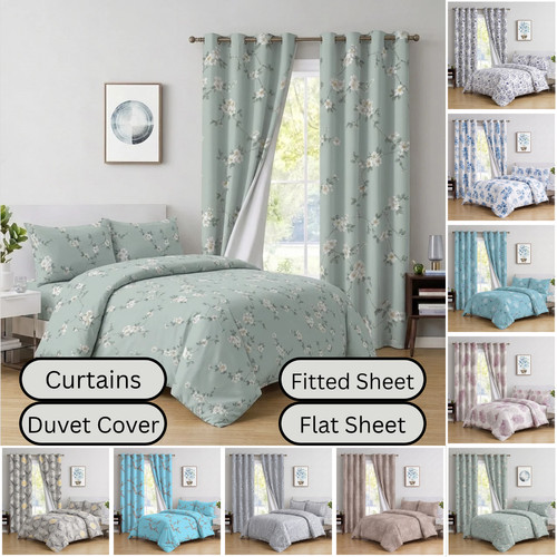 Elegant printed curtains - printed,