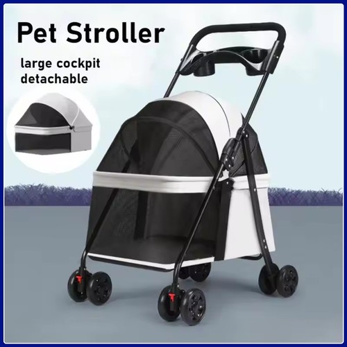 Pet stroller dog - pet, cat