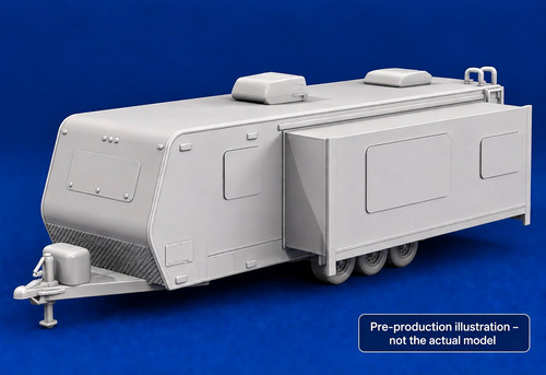 American travel trailer - american,