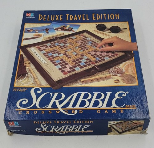 Vintage 1990 scrabble deluxe - vintage,