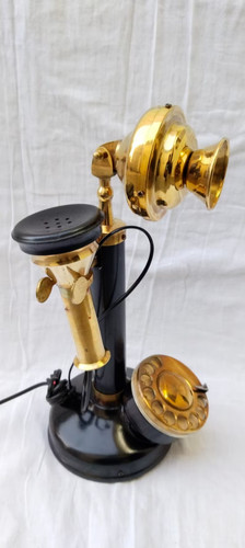 Vintage candlestick rotary - vintage,
