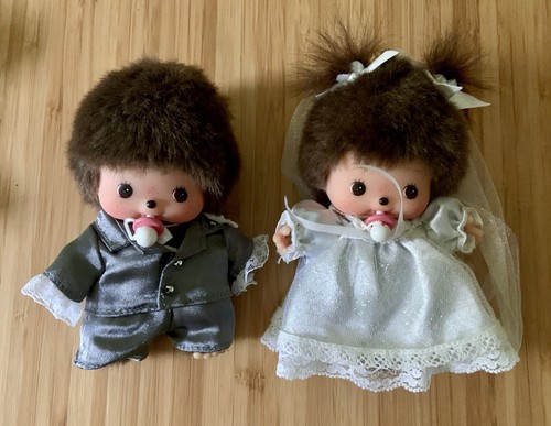 Monchhichi bridal couple htf - bridal,
