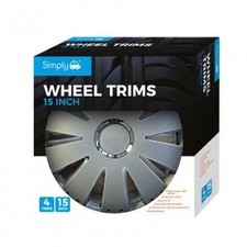 15" Simply Wheel Trims - Vortex - Set of 4