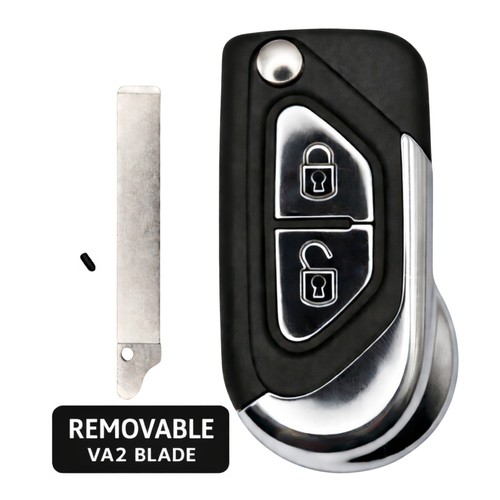 Button flip key case for - button,