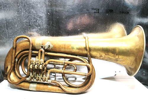 Vintage bass tuba - vintage,