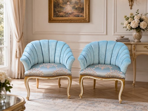 Chairs 1980s french louis - chairs, xv