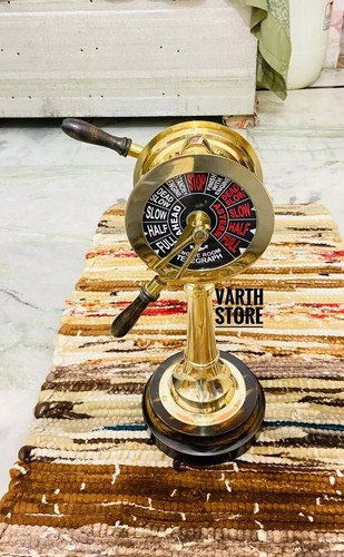 Vintage brass ship engine room - ship,