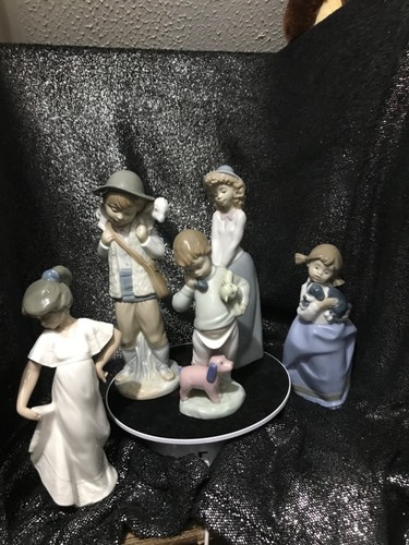 Lladro nao pieces all - x, in