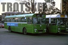 35mm Slide Maidstone & District Leyland Leopard Marshall UKE407H 1977 Original