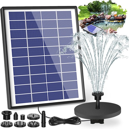 Solar fountain with - fountain,