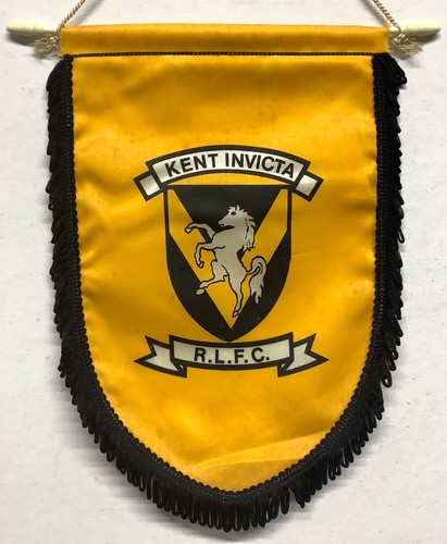 Kent invicta rlfc pennant - kent,