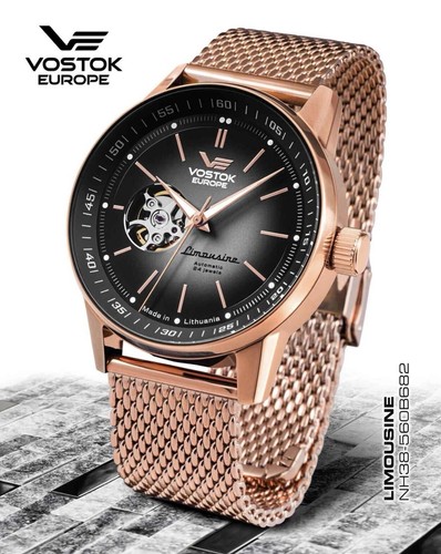 Vostok europe gaz automatic - vostok, gaz-14