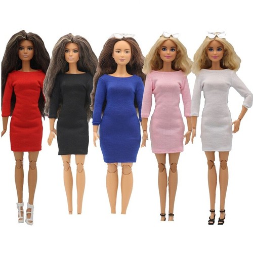 Fashion plain doll dress - fashion,