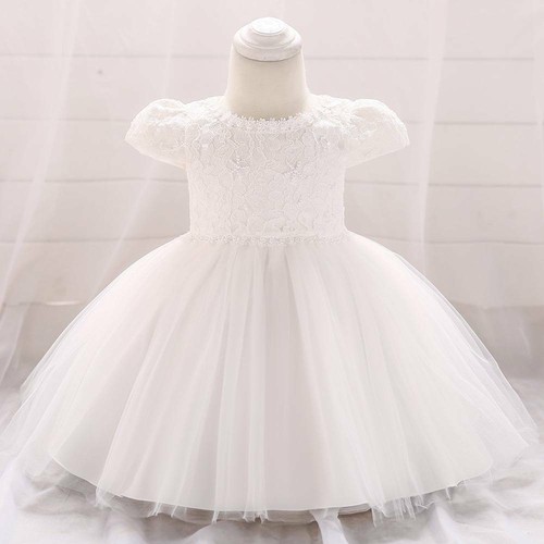 Baby christening dress short - baby,