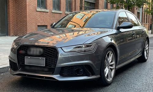 Front grille fits audi - front,