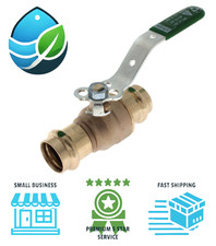 Viega 79925 3/4" Copper ProPress Full Port Ball Valve, Professional Plumbing