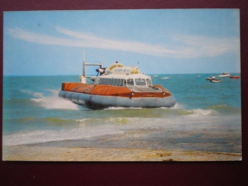 Postcard hovercraft srn6 - postcard, a