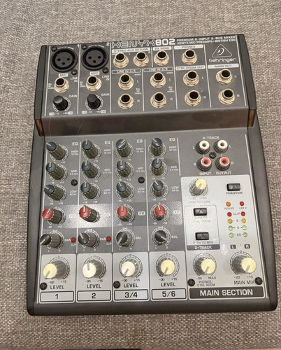 Behringer xenyx 802 channel - behringer, 8-channel