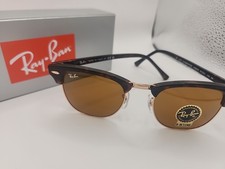 Ray-Ban Clubmaster Tinted B-15 Brown Lenses Havana Frame 51/21 145mm