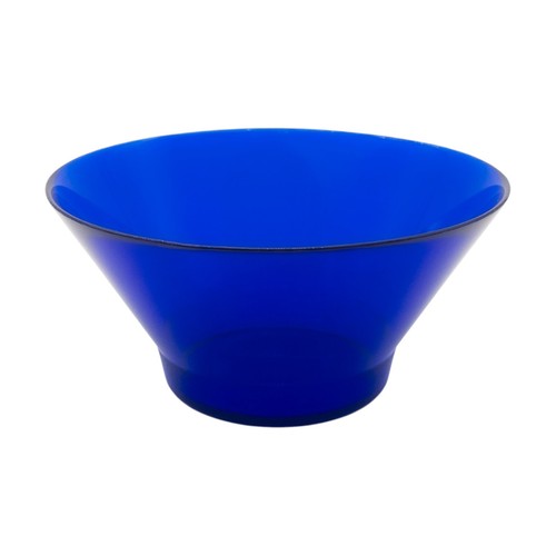 Cobalt blue glass flat - cobalt, 9"