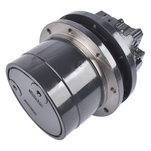 Travel gearbox with - motor, fit